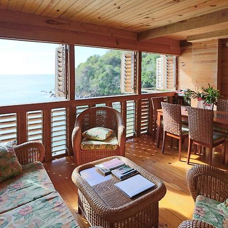 Seascape On Heavenly Bay Apartment Castara Luaran gambar