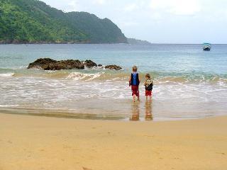 Seascape On Heavenly Bay Apartment Castara Luaran gambar