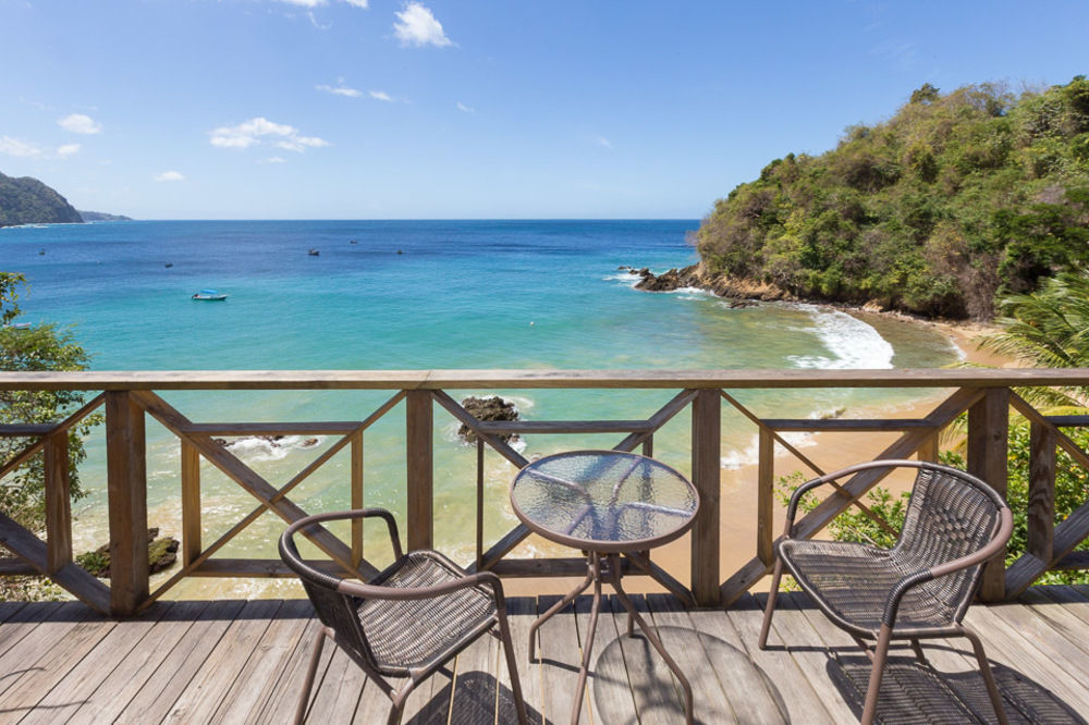Seascape On Heavenly Bay Apartment Castara Luaran gambar