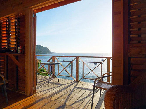 Seascape On Heavenly Bay Apartment Castara Luaran gambar