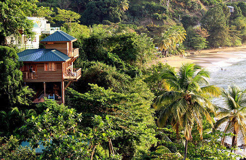 Seascape On Heavenly Bay Apartment Castara Luaran gambar