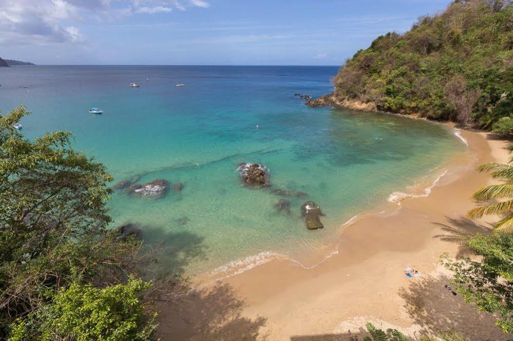 Seascape On Heavenly Bay Apartment Castara Luaran gambar